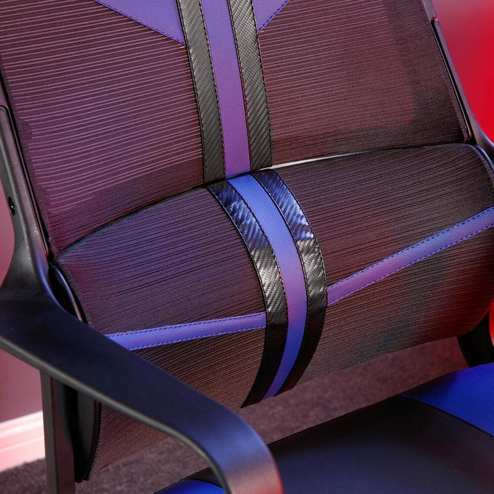 Produktbild X Rocker Chaise de jeu compacte Helix Bleu
