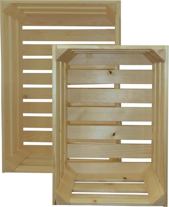 Immagine prodotto Natura Punto Scatole di legno Harasses Set di 2 naturali