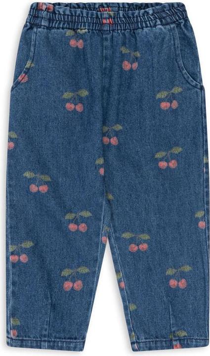 Actual product image Konges Slojd Magot Ma Grande Cerise denim trousers (122)