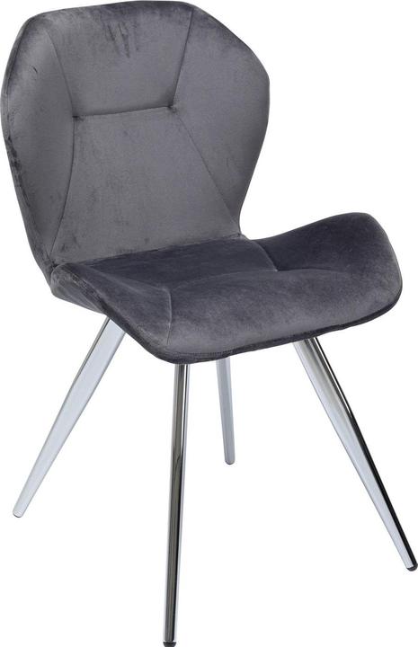 Produktbild Kare Design Stuhl Viva Grau Chrom
