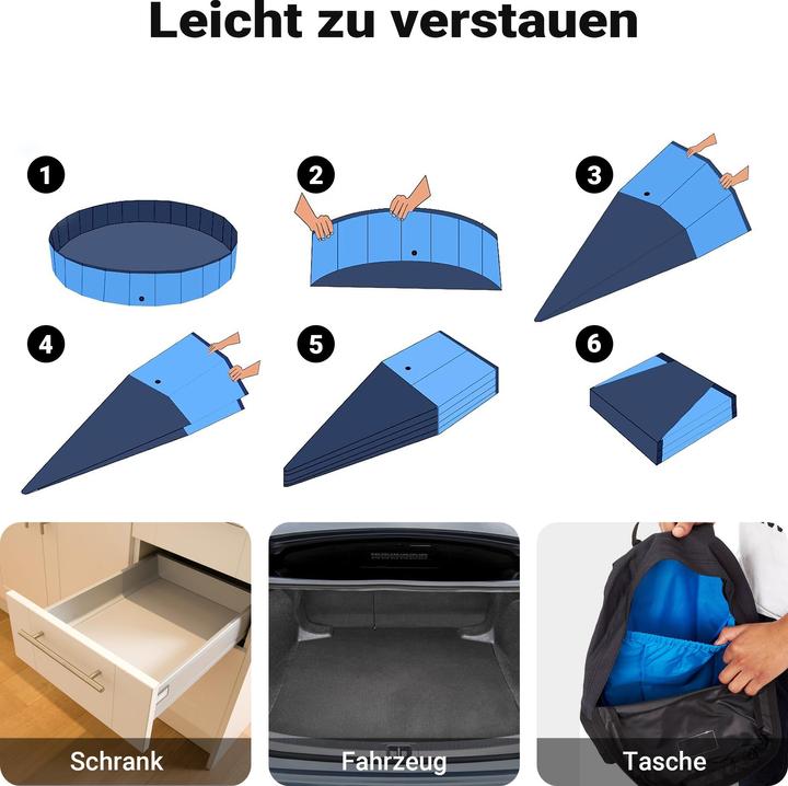 Actual product image Wiltec Fudajo (Dog pool)