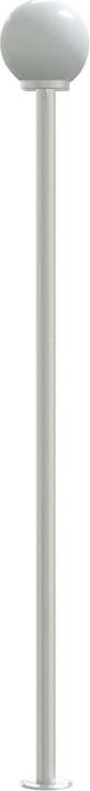 Immagine prodotto VidaXL Lampada da sentiero per esterni lampada da terra lampada da giardino 3pcs. argento acciaio inox (2500 lm, E27, IP44)