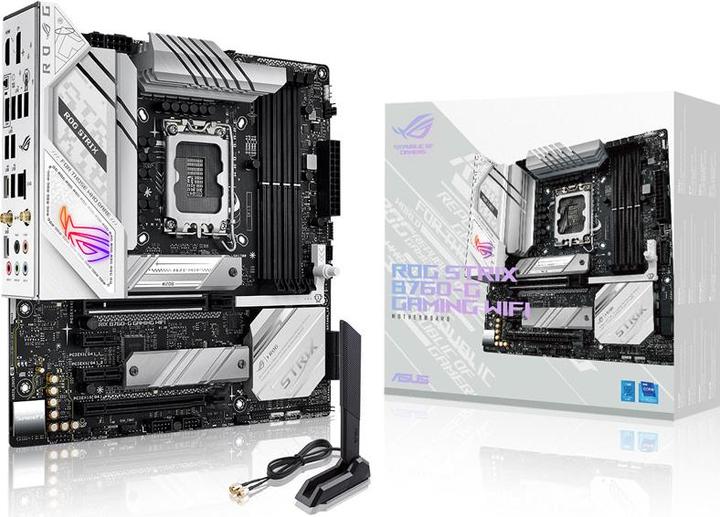 Image du produit ASUS ROG STRIX B760-G GAMING WIFI (LGA 1700, Intel B760, mATX)