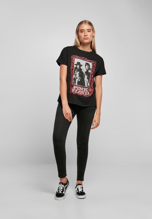 Actual product image Merchcode Ladies Pink Floyd Logo Tee (XS)