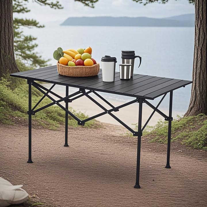 Actual product image Relaxdays Faltbarer Campingtisch aus Stahl