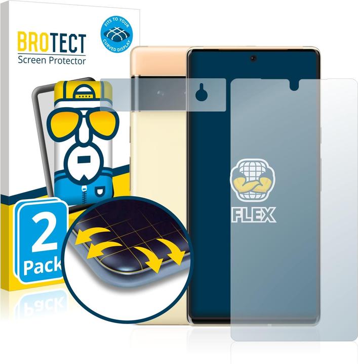 Actual product image BROTECT Full-Cover Protector (2 Piece, Google Pixel 6 Pro)