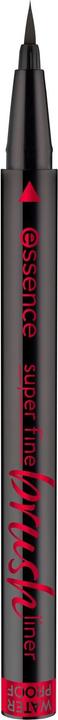 essence Eyeliner Super fine brush liner waterproof Black (Schwarz)