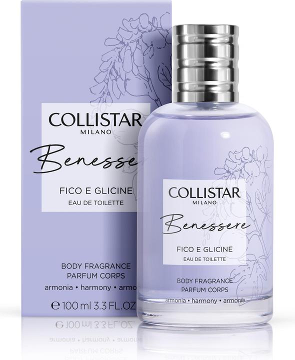 Actual product image Collistar Benessere Fig And Wisteria Eau De Toilette For Women (Eau de toilette, 100 ml)