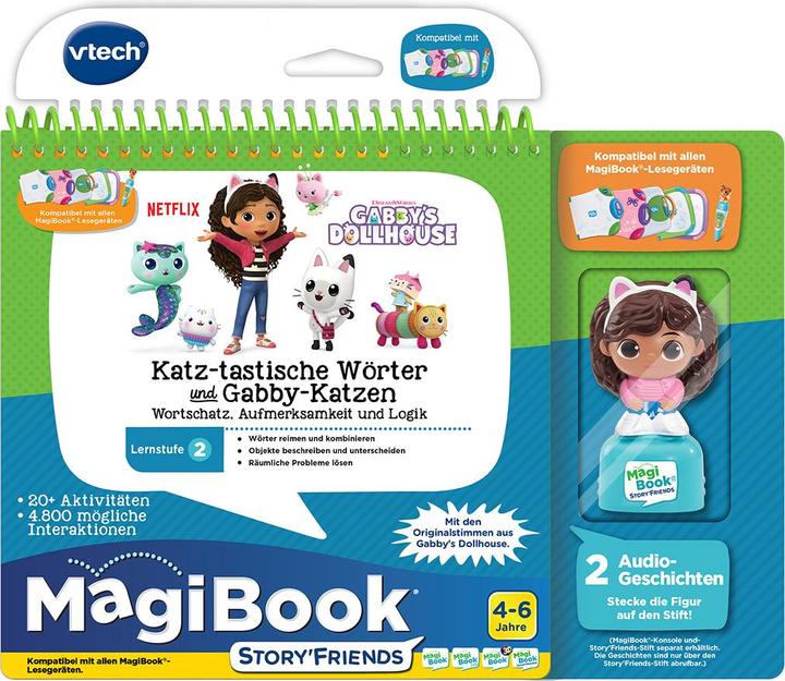 Image du produit VTech Lernstufe 2 - Gabby's Dollhouse inklusive Story'Friend Lernfigur (Allemand)