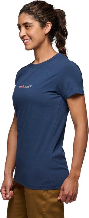 Actual product image Black Diamond Heritage Wordmark Ss Tee (L)