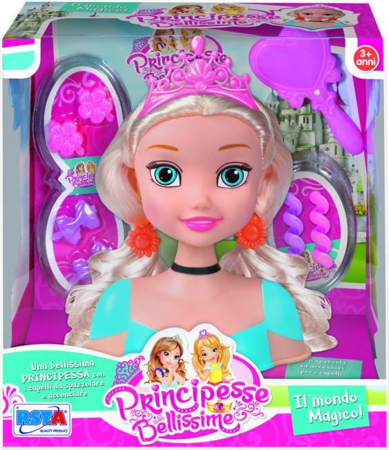 Rs Toys Beautiful Princesses - Tête pour le style de cheveux