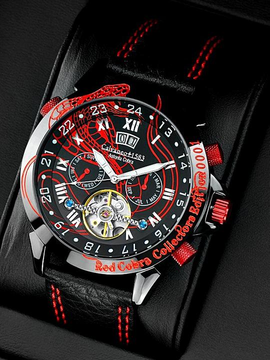 Immagine prodotto Calvaneo 1583 Astonia Red Cobra Collectors automatik (44 mm)