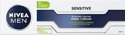 NIVEA Men Sensitive łagodzący krem do golenia 100ml (100 ml)