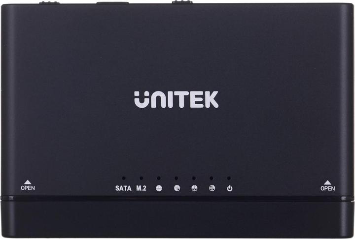 Produktbild Unitek GEHÄUSE USB-C zu PCIe/NVMe M.2 SSD + SATA III Adapter mit Offline-Klon (M.2 2280)