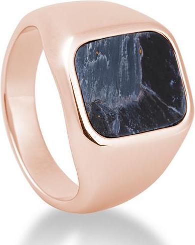 Breuning Ring - E. Pietersit Blau (68, 585/14 K Gold)