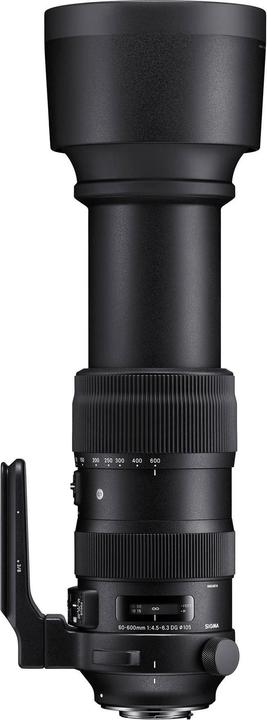 Produktbild Sigma 60-600mm F4.5-6.3 DG OS HSM | Sports, Nikon F (Nikon F, Vollformat, APS-C / DX)