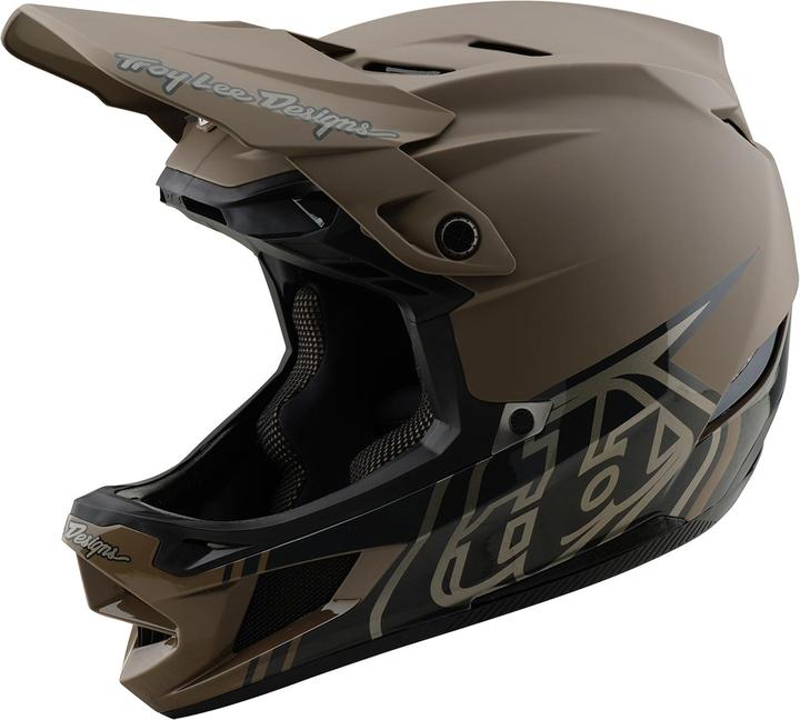 Troy Lee Designs D4 Composite MIPS Helm, Stealth, caper, XS | 53-54cm