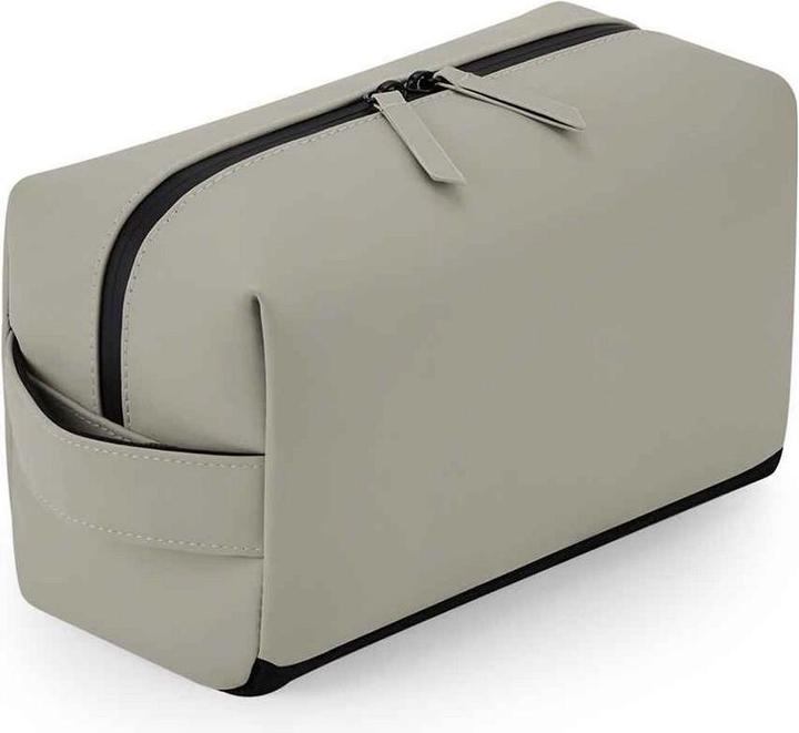 Actual product image Bagbase Matt PU cosmetic bag