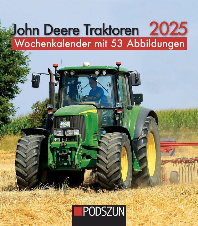 Image du produit John Deere Traktoren (25 x 20 cm, Couverture souple, Allemand)