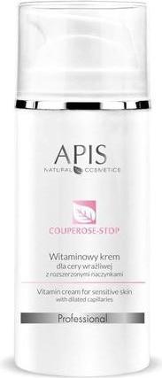 Apis Natural Cosmetics Apis - Couperose-Stop Vitamin Cream vitamin cream for sensitive skin with dilated capillaries 100ml (100 ml, 24h cream)
