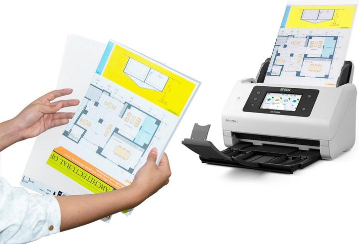 Produktbild Epson Workforce Dokumentenscanner DS-900WN (USB)