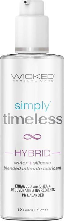 Actual product image Wicked Sensual Care Simply Timeless Hybrid Lubricant 120 ml Clear (120 ml)
