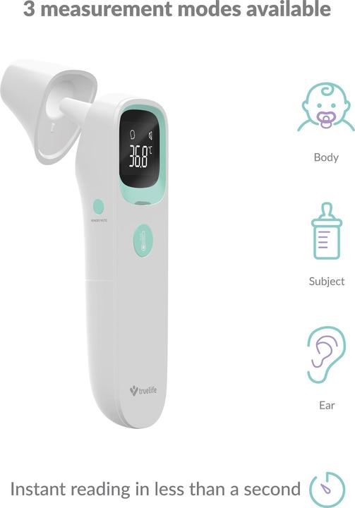 Produktbild Truelife Ir Fieberthermometer Care Q10 BT (Ohr, Stirn)