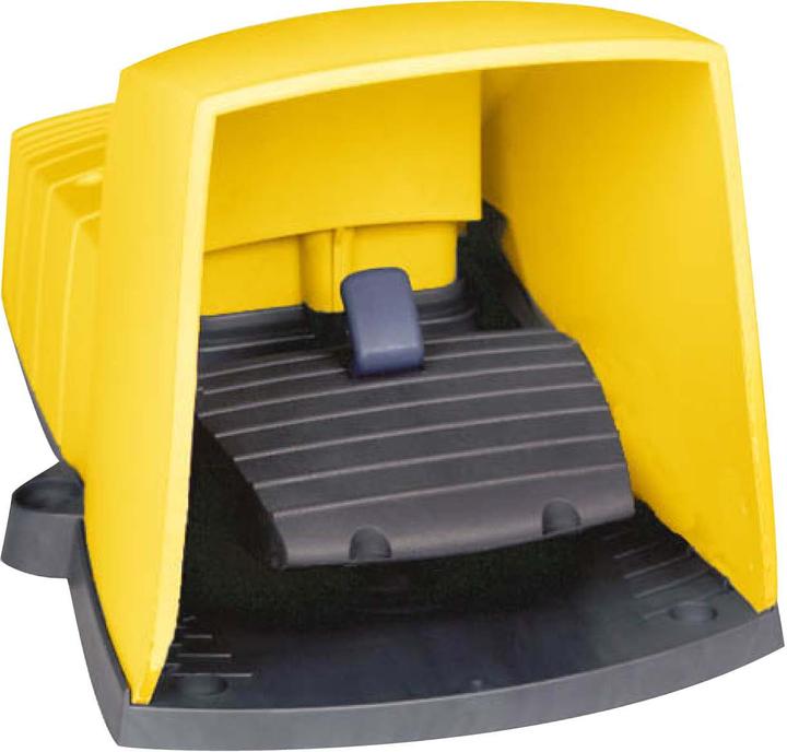 Actual product image Schneider Electric Safety foot switch with protective hood XPEY5