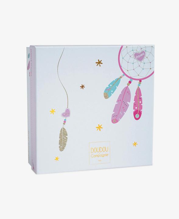 Produktbild Doudou et Compagnie Schmusetuch Traumfänger Katze Blüte