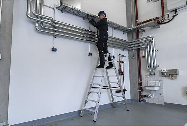 Actual product image Krause Heavy duty step ladder (Stepladder, 205 cm)
