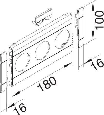 Actual product image Hager Aperture