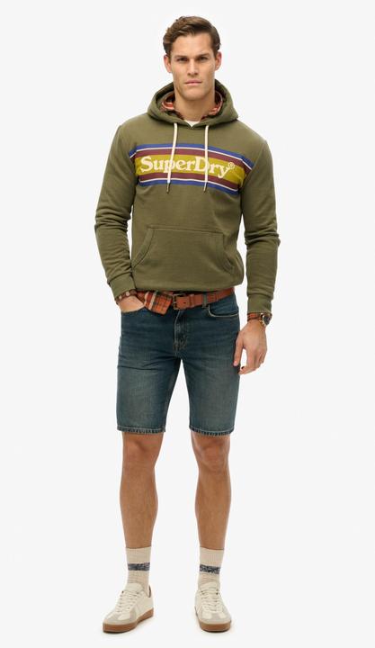 Produktbild Superdry Lässiges Hoodie mit Venue-Logo und Streifendesign (XL)