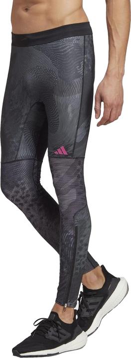 Actual product image adidas Mens Adizero Heat.Rdy Technology Long Leggings (L)