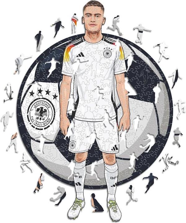 Iconic Florian Wirz (Deutsche Nationalmannschaft) - Holz Puzzle Grösse S (150 Teile) (150 Teile)