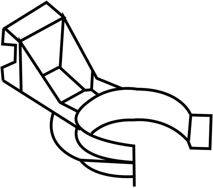 Actual product image Hettich Clip base cover holder for base adjustment foot Correct (200 Piece)