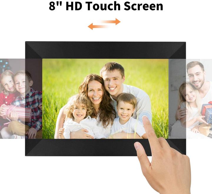 Produktbild Hyjoy Digitaler Bilderrahmen (8", 1280 x 800 Pixel)