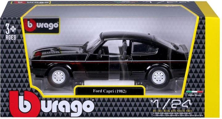 Actual product image Bburago Ford Capri 1600 GT 1/24 black