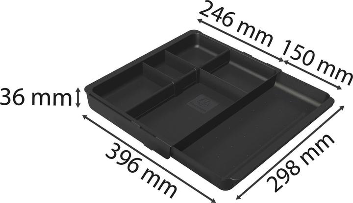 Actual product image Exacompta Accessoires Für Module (298 x 246 x 36 mm)