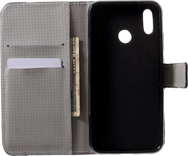 Produktbild MU Style Leder Hülle mit Muster (Huawei P20 Lite)
