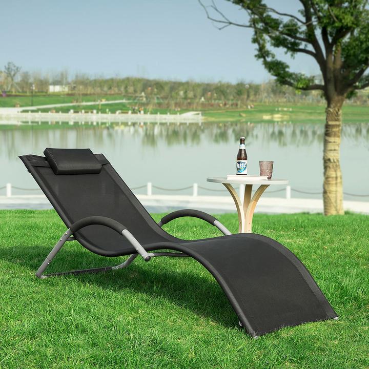 Actual product image SoBuy Garden lounger (63 cm)