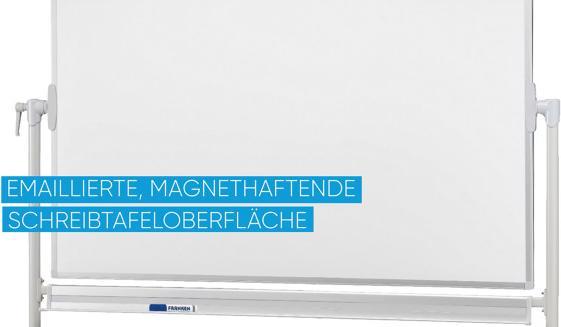 Actual product image Franken Whiteboard Mobile Pivot Enamel (200 x 100 cm)