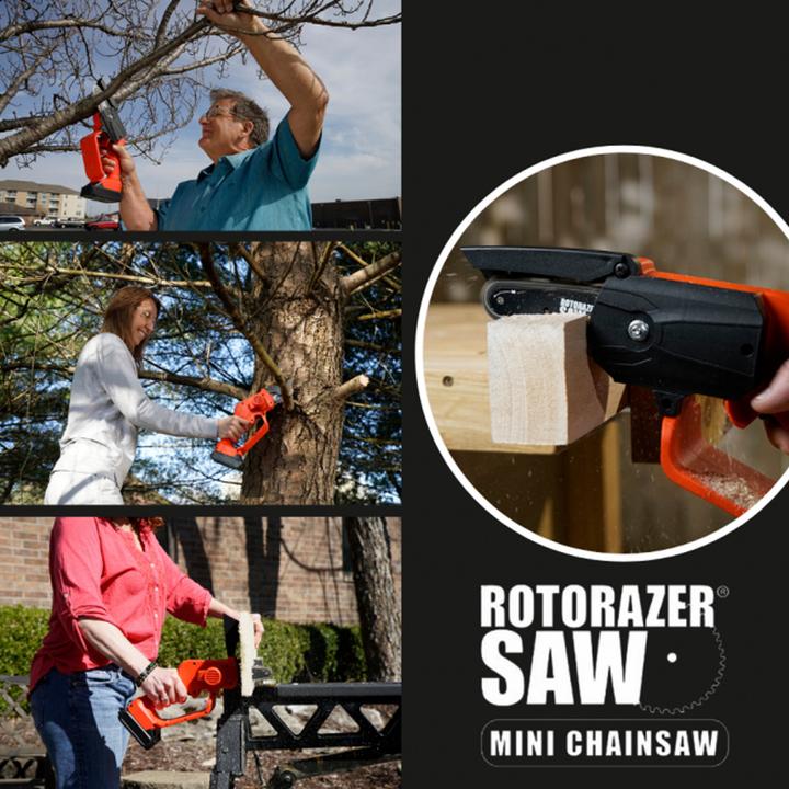 Image du produit Best direct Rotorazer Mini Chainsaw (Tronçonneuse à batterie)