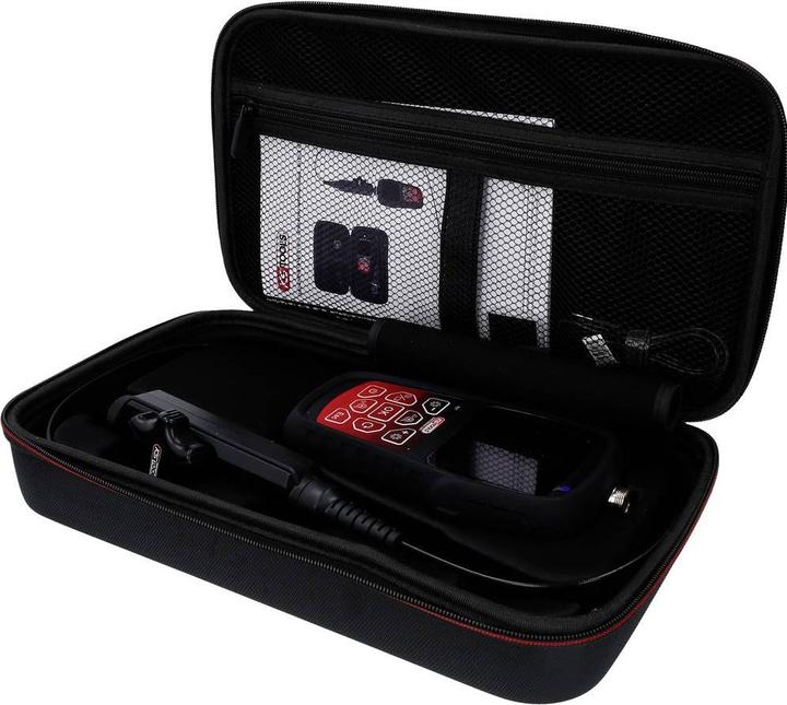 Actual product image KS Tools HD videoscope set with Ø 3.9 mm 180° and 0° HD front camera probe, flexible PVC sheath, 3-piece