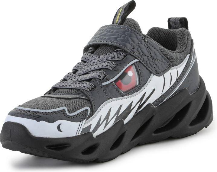 Produktbild Skechers 402112L/CCBK Shark-Bots-Surf Patrol Kinder Jungen Sneaker Turnschuhe Halbschuhe anthrazit/g (28)