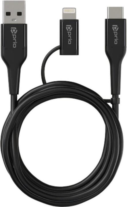 prio 2in1 (1.20 m, USB 2.0, 15 W)
