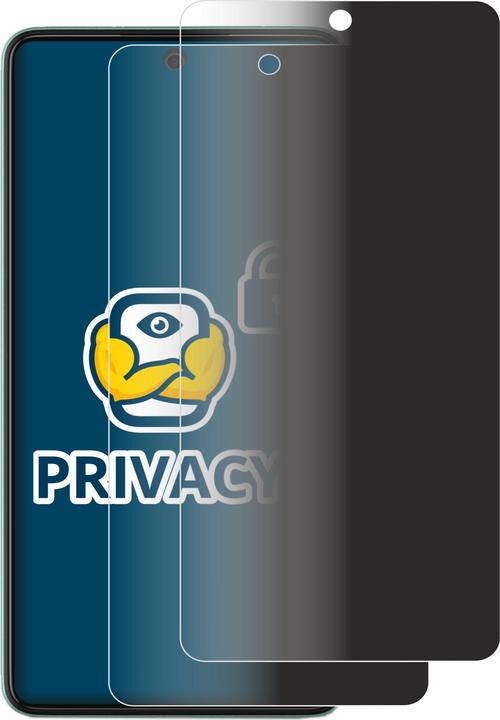 Actual product image BROTECT Anti-spy privacy film Blue light protection film (2 Piece, Samsung Galaxy A52)
