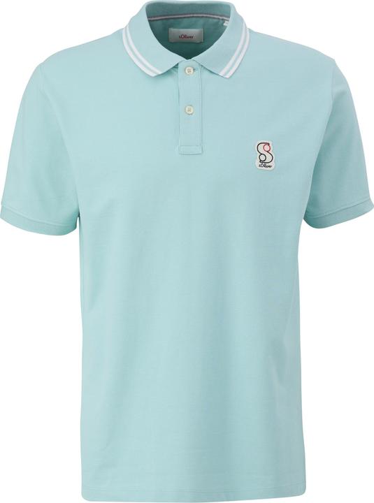 S.Oliver Poloshirt Kurzarmshirt mit Polokragen Regular Fit (XL)