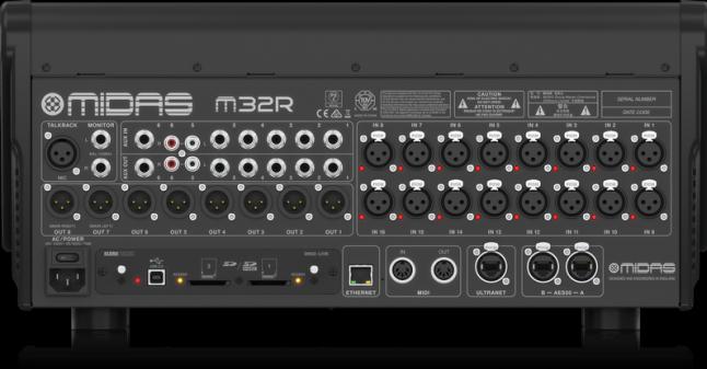 Image du produit Midas M32R LIVE table de mixage numérique (Studio et mixeur live)