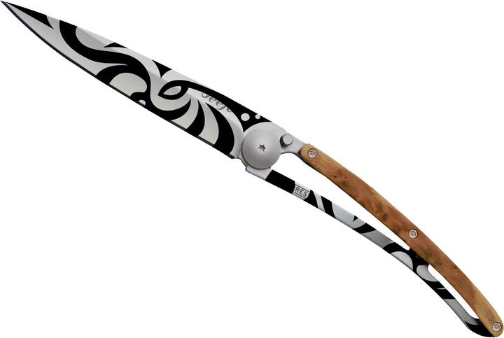 Actual product image Deejo wood tattoo (9.50 cm)