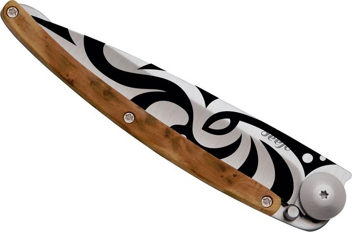 Actual product image Deejo wood tattoo (9.50 cm)